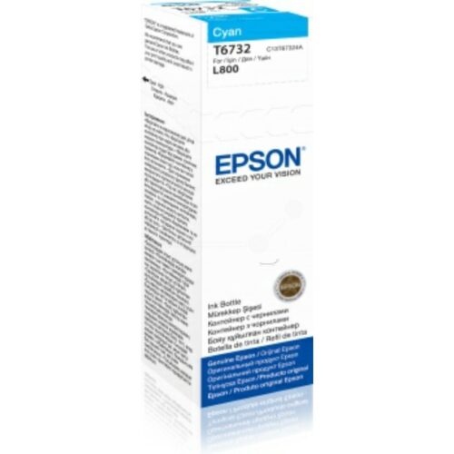 Original Epson T6732 / C13T67324A Tintenflasche cyan
