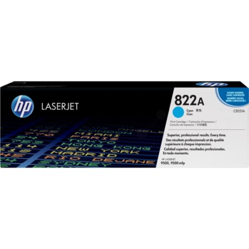 Original HP 822A / C8551A Toner cyan