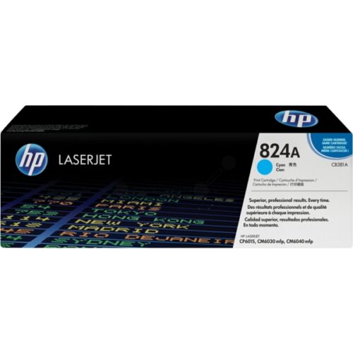 Original HP 824A / CB381A Toner cyan