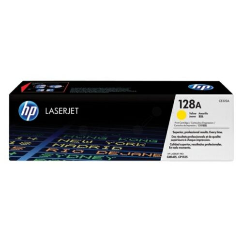 Original HP 128A / CE322A Toner gelb