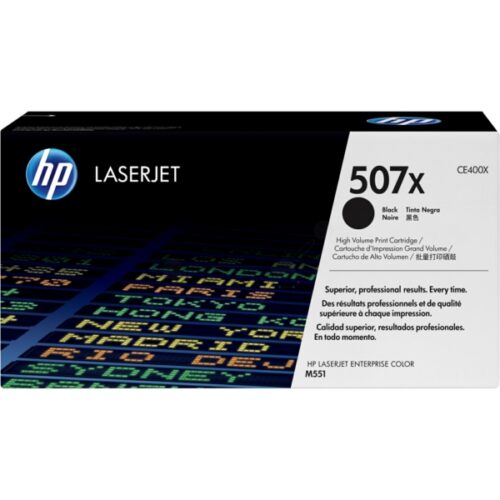 Original HP 507X / CE400X Toner schwarz