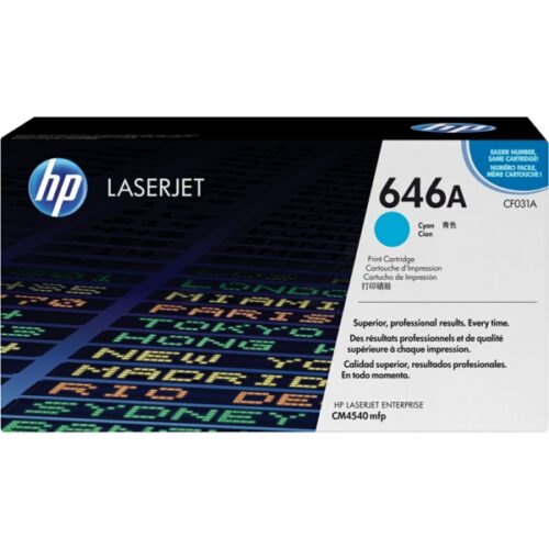 Original HP 646A / CF031A Toner cyan