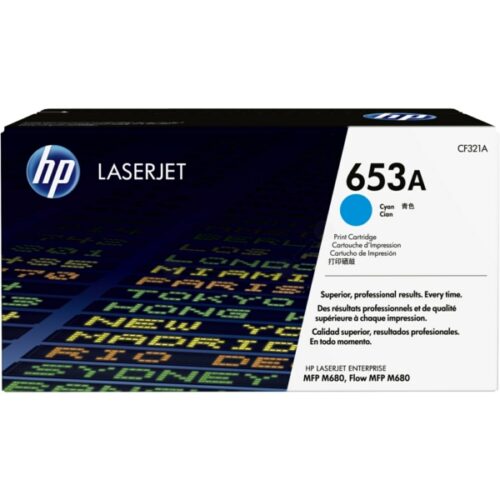 Original HP 653A / CF321A Toner cyan