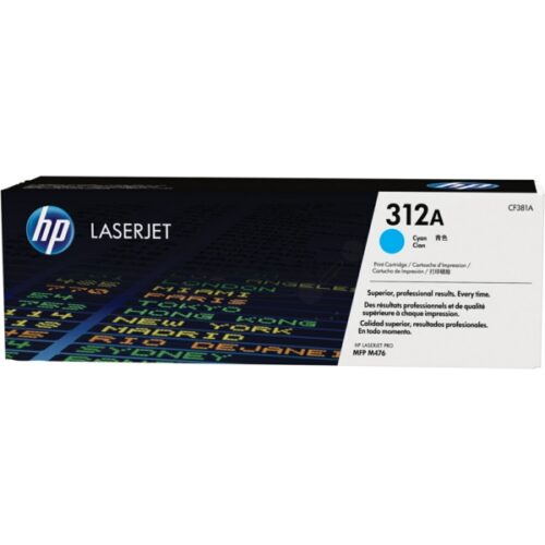 Original HP 312A / CF381A Toner cyan