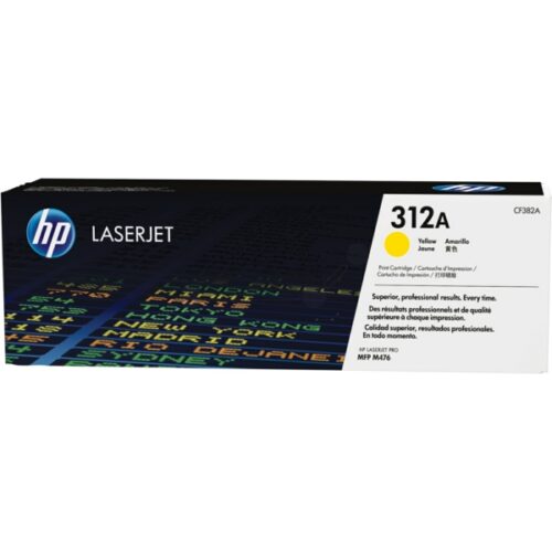 Original HP 312A / CF382A Toner gelb
