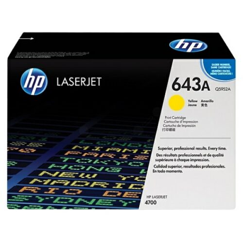 Original HP 643A / Q5952A Toner gelb