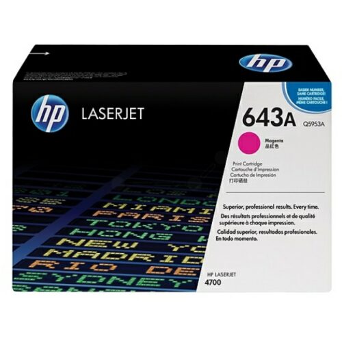Original HP 643A / Q5953A Toner magenta