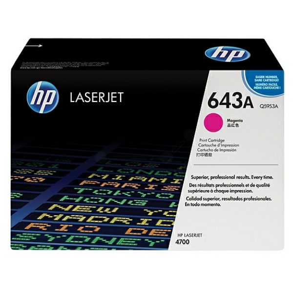 Original HP 643A / Q5953A Toner magenta