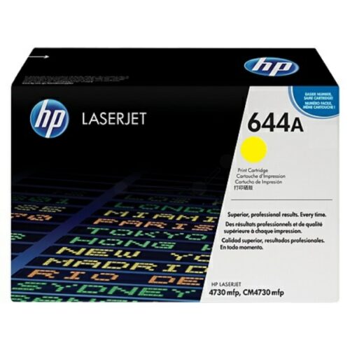 Original HP 644A / Q6462A Toner gelb