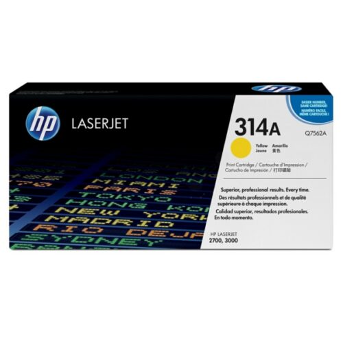 Original HP 314A / Q7562A Toner gelb