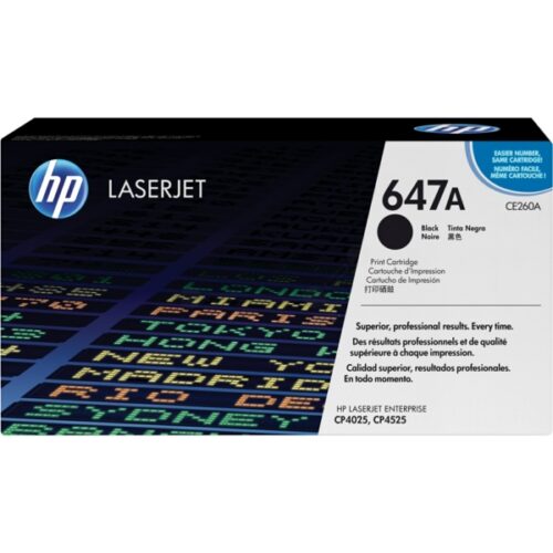 Original HP 647A / CE260A Toner schwarz