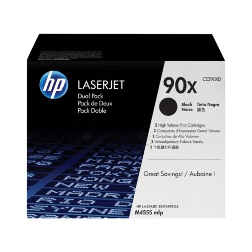 Original HP 90X / CE390XD Toner Doppelpack schwarz (2 Stück)