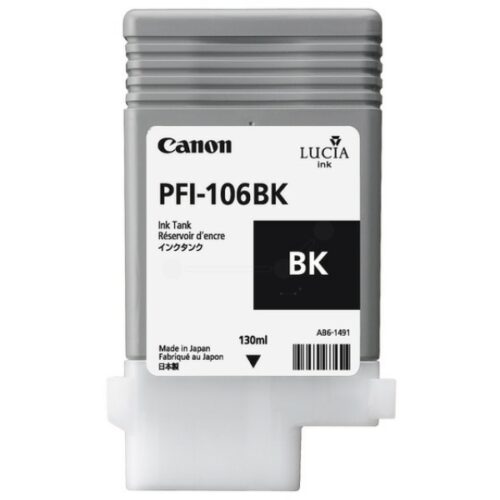 Original Canon PFI-106 BK / 6621B001 Tinte schwarz