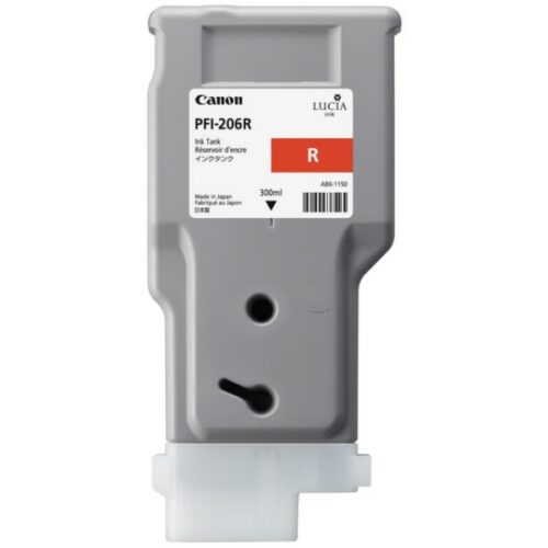 Original Canon PFI-206R / 5309B001 Tinte rot