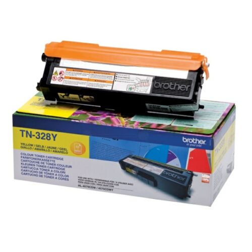 Original Brother TN-328Y Toner gelb