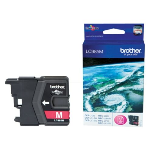 Original Brother LC-985M / LC-985MBP / LC-985MBPDR Tinte magenta