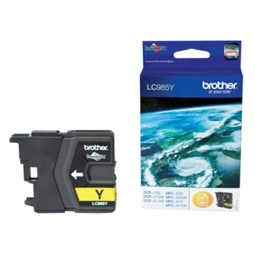 Original Brother LC-985Y / LC-985YBP / LC-985YBPDR Tinte gelb