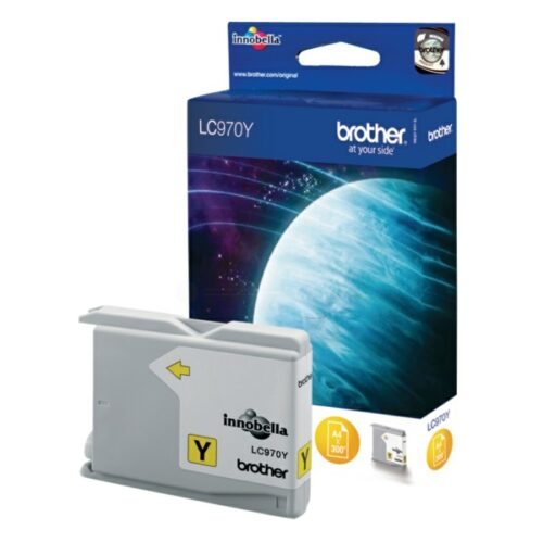 Original Brother LC-970Y / LC-970YBP / LC-970YBPDR Tinte gelb