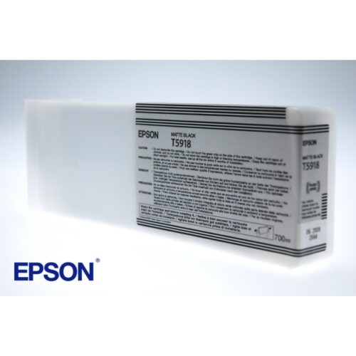 Original Epson T5918 / C13T591800 Tinte matt schwarz