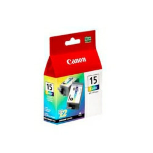 Original Canon BCI-15 C / 8191A002 Tinten Doppelpack color (2 Stück)
