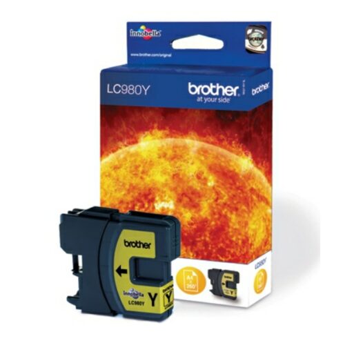 Original Brother LC-980Y / LC-980YBP / LC-980YBPDR Tinte gelb