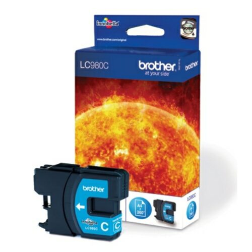Original Brother LC-980C / LC-980CBP / LC-980CBPDR Tinte cyan