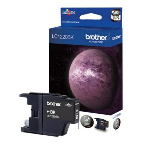 Original Brother LC-1220BK / LC-1220BKBP Tinte schwarz