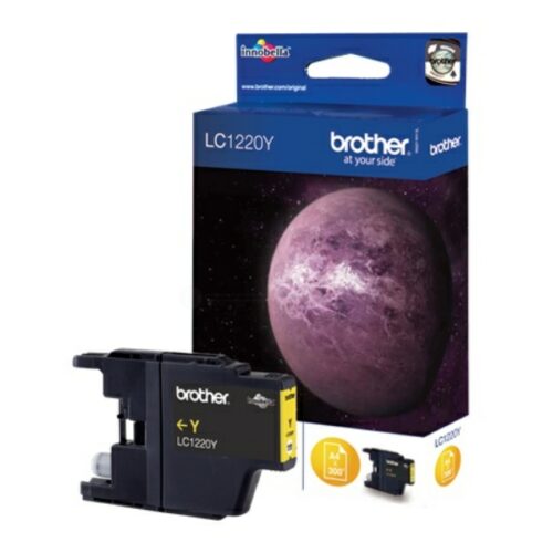 Original Brother LC-1220Y / LC-1220YBP Tinte gelb