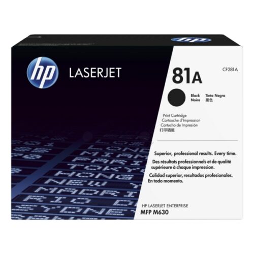 Original HP 81A / CF281A Toner schwarz