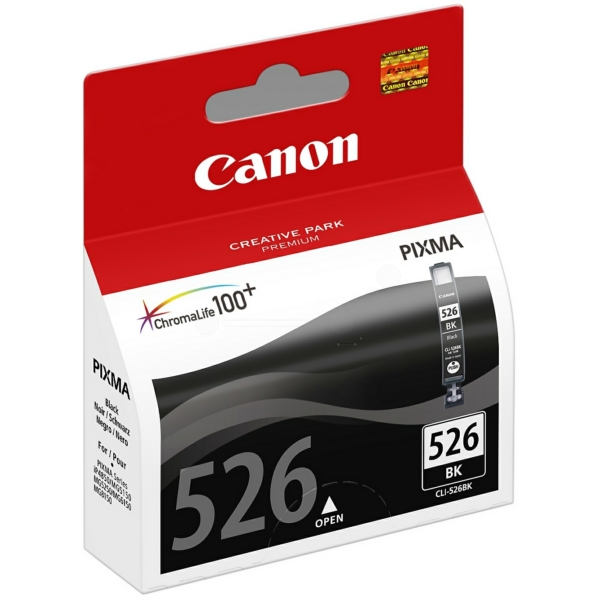 Original Canon CLI-526 BK / 4540B001 / 4540B006 / 4540B007 Tinte schwarz