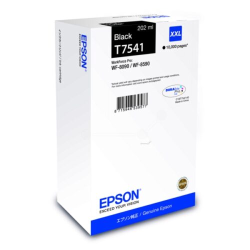 Original Epson T7541 / C13T754140 Tinte schwarz