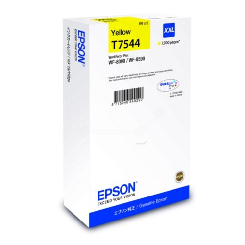 Original Epson T7544 / C13T754440 Tinte gelb