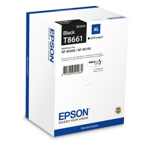 Original Epson T8661 / C13T866140 Tinte schwarz