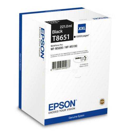 Original Epson T8651 / C13T865140 Tinte schwarz