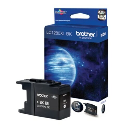 Original Brother LC-1280XLBK / LC-1280XLBKBP / LC-1280XLBKBPDR Tinte schwarz