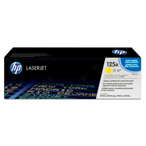 Original HP 125A / CB542A Toner gelb