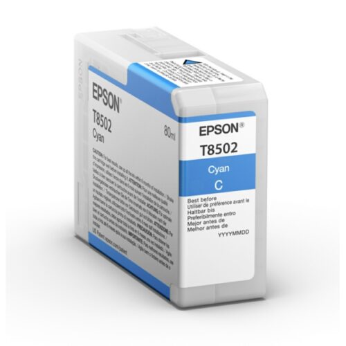Original Epson T8502 / C13T850200 Tinte cyan
