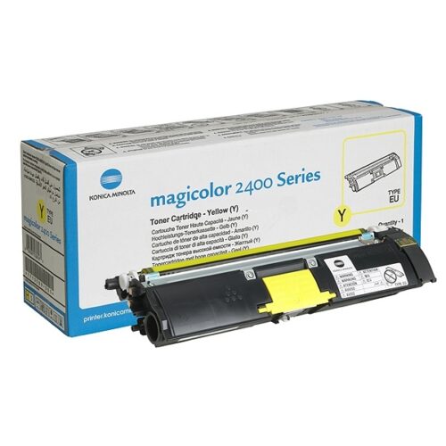 Original Konica Minolta A00W131 / 1710589-001 / 171-0589-001 Toner gelb