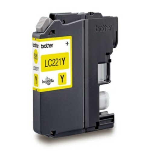 Original Brother LC-221Y / LC-221YBP Tinte gelb