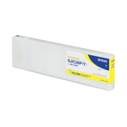 Original Epson SJIC-26-P-Y / C33S020621 Tinte gelb
