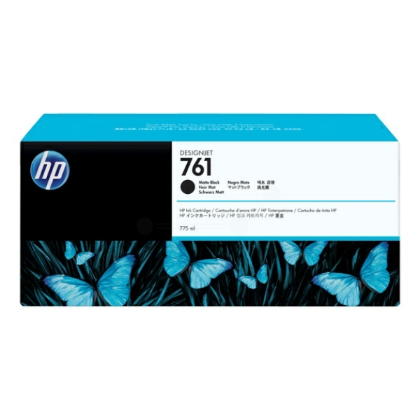 Original HP 761 / CM997A Tinte matt schwarz
