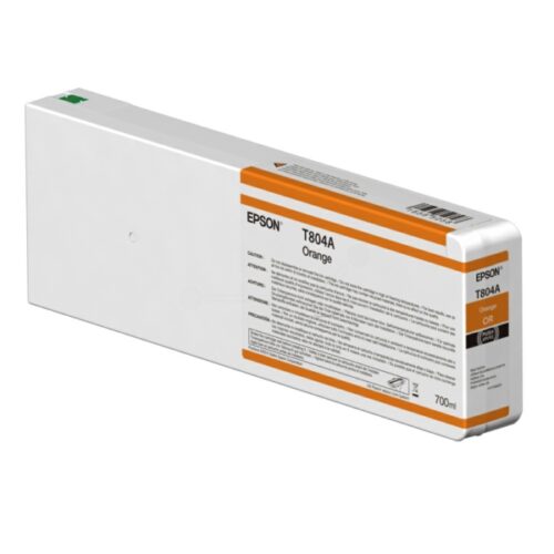 Original Epson T804A / C13T804A00 Tinte orange