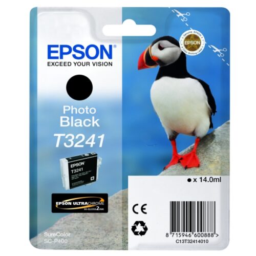 Original Epson T3241 / C13T32414010 Tinte schwarz