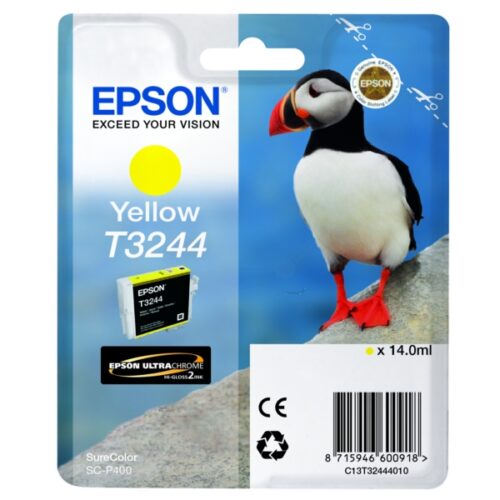 Original Epson T3244 / C13T32444010 Tinte gelb