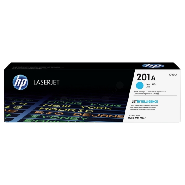 Original HP 201A / CF401A Toner cyan
