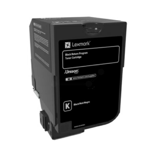 Original Lexmark 74C2HK0 / 074C2HK0 Toner schwarz