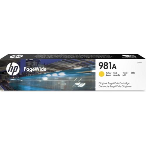 Original HP 981A / J3M70A Tinte gelb