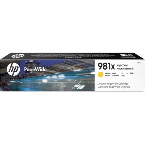 Original HP 981X / L0R11A Tinte gelb
