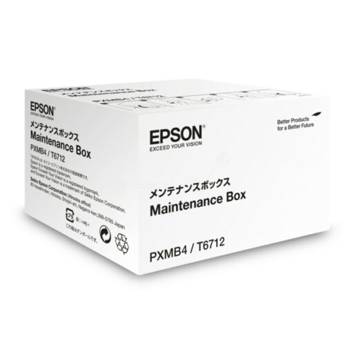 Original Epson T6712 / C13T671200 Resttintenbehälter