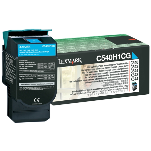 Original Lexmark C540H1CG / 0C540H1CG Toner cyan